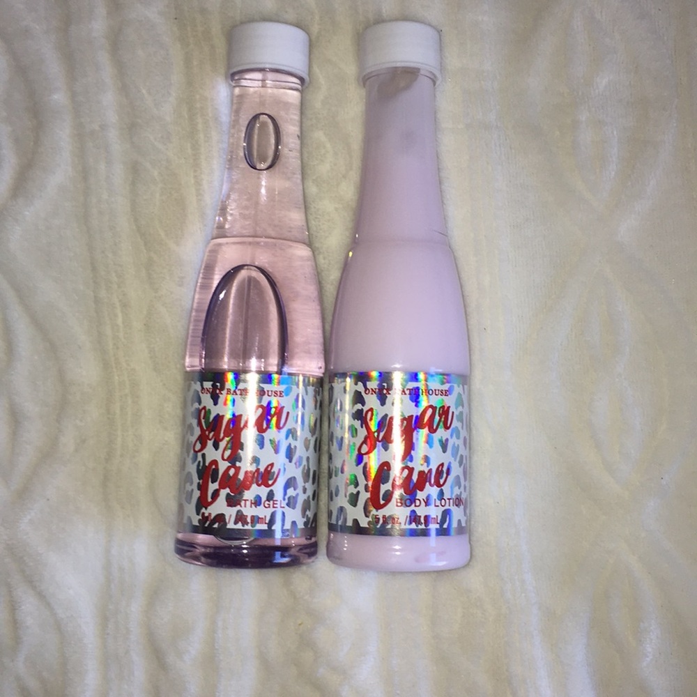 Sugar Cane Lotion And Shower Gel